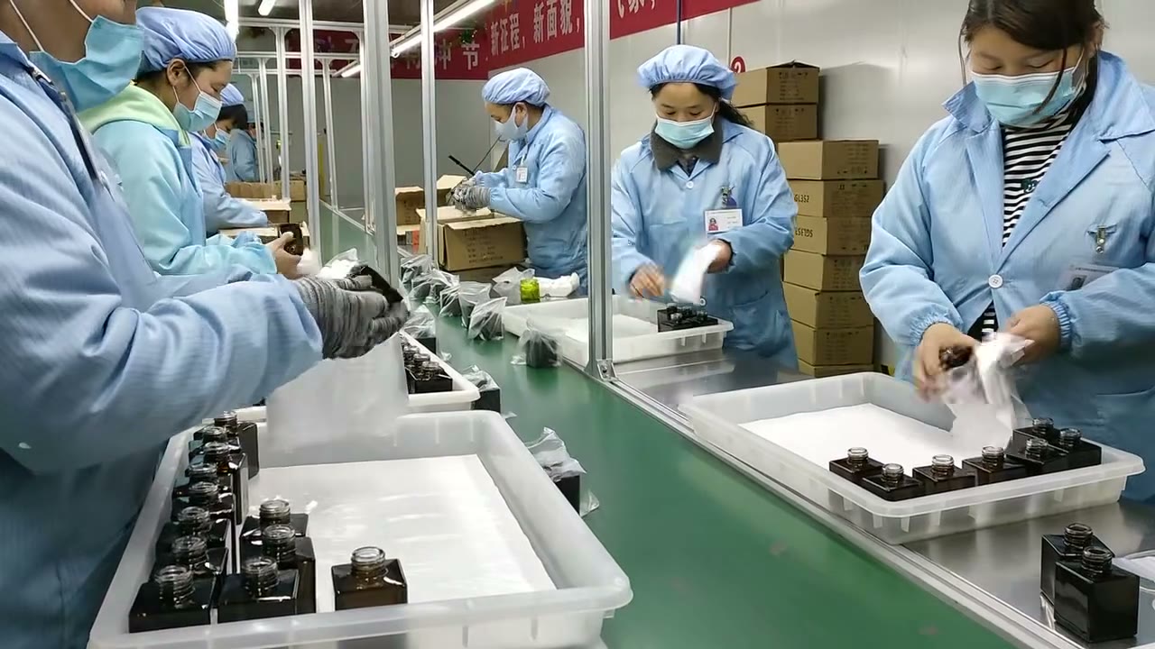 KALIENI quality inspection process for finished perfume bottles