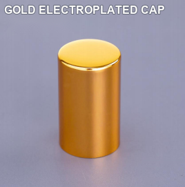 GOLD-COLORED CAP REFERENCE perfume bottle cap reference