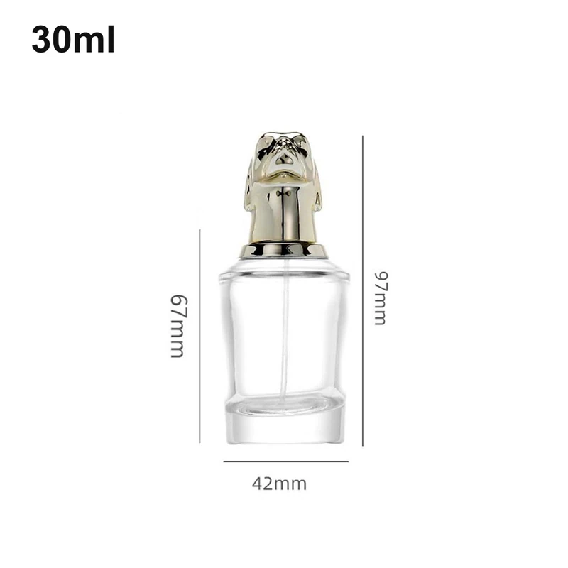 30ml Dog-Cap Cylinder Perfume Bottle