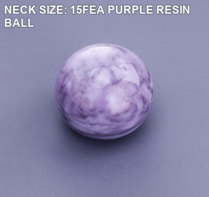 KALIENI 15FEA purple resin ball perfume bottle cap reference